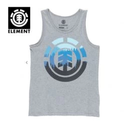 Débardeur ELEMENT Glimpse Icon Gris Garçon