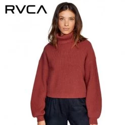 Pull RVCA Citizen Sweater Bois De Rose Femme