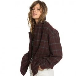 MAGASIN DE VÊTEMENTS DE MODE -MAGASIN DE VÊTEMENTS DE MODE surchemise quiksilver womens bordeau femme 1