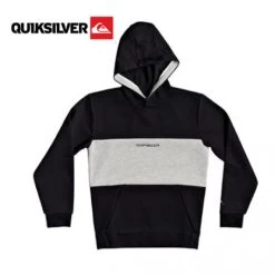 Sweat à Capuche QUIKSILVER Next Levels Noir / Gris Junior