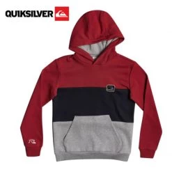 Sweat à Capuche Quiksilver Color-blocks Junior à Prix Bas