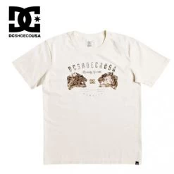 T-shirt DC SHOES Surrender Never SS Crème Garçon