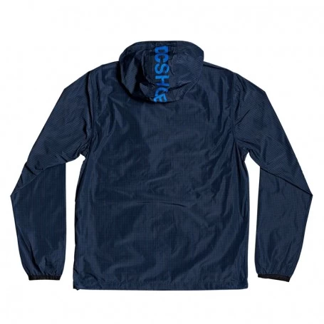 Veste Coupe-vent DC SHOES Dagup Bleu Marine Homme 4 Veste Coupe-vent DC SHOES Dagup Bleu Marine Homme – Image 2